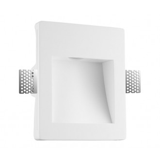 NOVA LUCE 6600801 | Cirocco-Eurona Nova Luce ugradbena svjetiljka pravotkutnik 1x LED 3000K bijelo