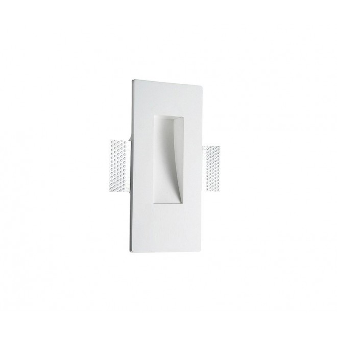 NOVA LUCE 66018101 | Cirocco-Eurona Nova Luce ugradbena svjetiljka pravotkutnik može se bojati 1x MR11 / GU4 bijelo