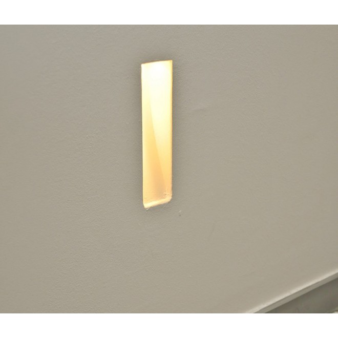 NOVA LUCE 7600601 | Cirocco-Eurona Nova Luce ugradbena svjetiljka pravotkutnik može se bojati 1x LED 60lm 3000K bijelo