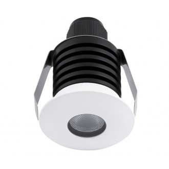 NOVA LUCE 8038401 | Bang-NL Nova Luce ugradbena svjetiljka okrugli UGR <21 Ø37mm 1x LED 60lm 3000K IP67 bijelo