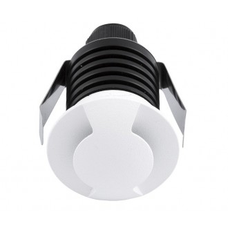 NOVA LUCE 8038801 | Bang-NL Nova Luce ugradbena svjetiljka okrugli Ø37mm 1x LED 60lm 3000K IP67 bijelo