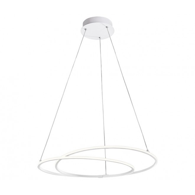 NOVA LUCE 8101202 | Viareggio Nova Luce visilice svjetiljka s mogućnošću skraćivanja kabla 1x LED 2000lm 3000K bijelo