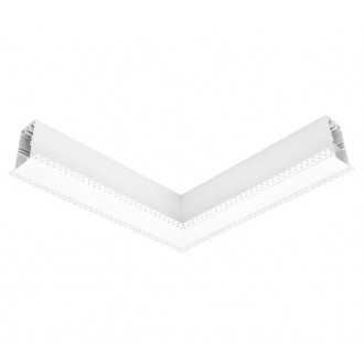 NOVA LUCE 8254408 | Linear-NL Nova Luce element sustava - udubljen svjetiljka UGR <18 1x LED 1380lm 4000K bijelo mat