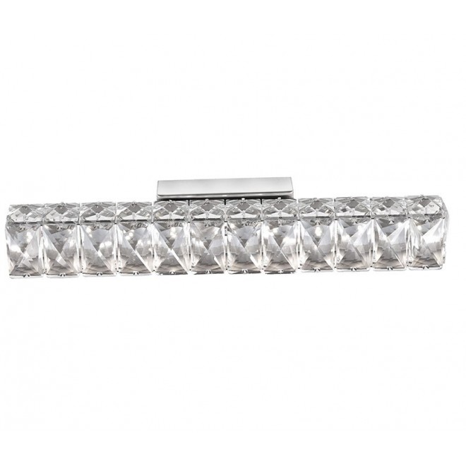 NOVA LUCE 83399202 | Corona-NL Nova Luce zidna, stropne svjetiljke svjetiljka 1x LED 480lm 3000K krom, kristal