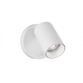 NOVA LUCE 9011921 | Net-NL Nova Luce spot svjetiljka s prekidačem elementi koji se mogu okretati 1x GU10 bijelo