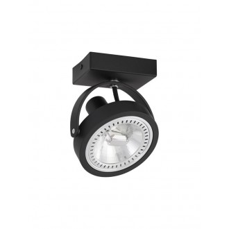 NOVA LUCE 9030431 | Thomas-NL Nova Luce stropne svjetiljke svjetiljka izvori svjetlosti koji se mogu okretati 1x G53 / AR111 crno mat