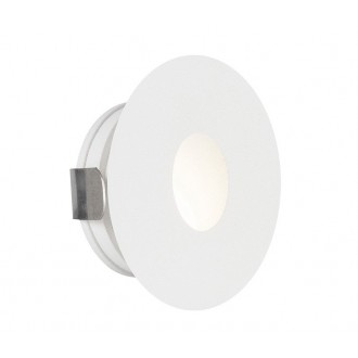 NOVA LUCE 9031616 | Passaggio Nova Luce ugradbena svjetiljka okrugli UGR <9 1x LED 70lm 3000K IP54 bijelo