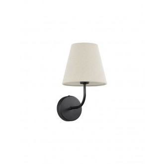 NOVA LUCE 9036046 | Moist-NL Nova Luce zidna svjetiljka 1x E27 crno, krem