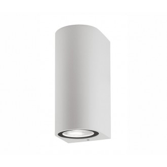 NOVA LUCE 910022 | Nero-NL Nova Luce zidna svjetiljka 2x GU10 IP54 bijelo