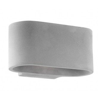NOVA LUCE 9170202 | Zerino Nova Luce zidna svjetiljka 1x G9 sivo