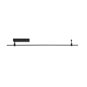 NOVA LUCE 9180120 | Magnetic-Decorative-Wall Nova Luce element sustava - tračnica vodilica rezervni dijelovi magnet crno mat