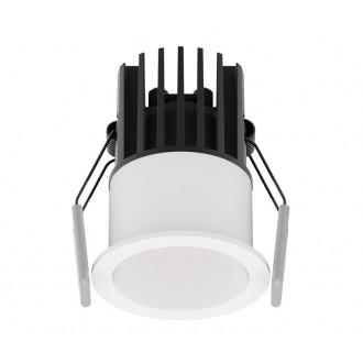 NOVA LUCE 9232111 | Bree Nova Luce ugradbene svjetiljke CRI>90 svjetiljka okrugli UGR <12 Ø56mm 1x LED 770lm 3000K IP32 bijelo