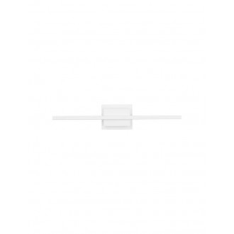 NOVA LUCE 9267021 | Azure Nova Luce zidna svjetiljka 1x LED 750lm 3000K bijelo mat, opal
