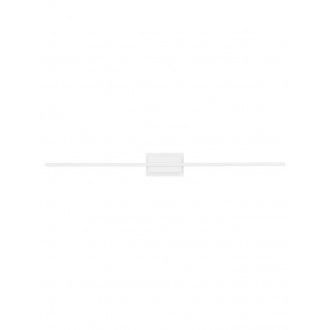 NOVA LUCE 9267023 | Azure Nova Luce zidna svjetiljka 1x LED 1750lm 3000K bijelo mat, opal