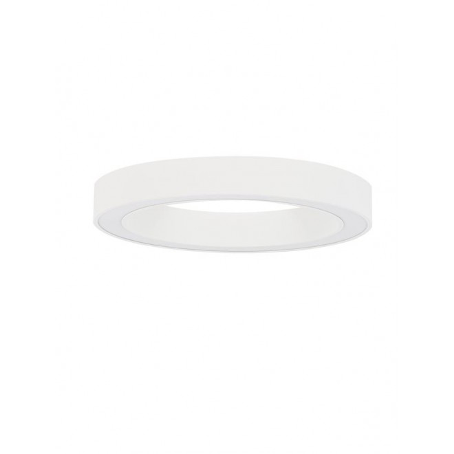 NOVA LUCE 9345632 | Morbido Nova Luce stropne svjetiljke svjetiljka okrugli daljinski upravljač jačina svjetlosti se može podešavati, sa podešavanjem temperature boje 1x LED 3317lm 2700 <-> 4000K bijelo mat, opal