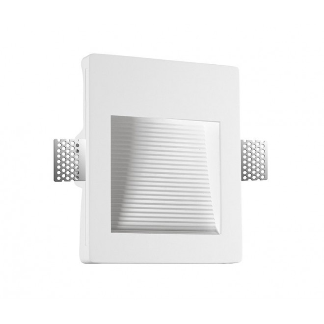 NOVA LUCE 9600217 | Cirocco-Eurona Nova Luce ugradbena svjetiljka pravotkutnik može se bojati 1x LED 60lm 3000K bijelo