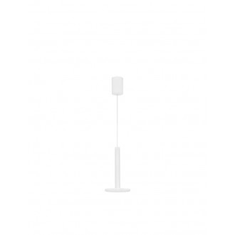 NOVA LUCE 9695228 | Palencia Nova Luce visilice svjetiljka 1x LED 517lm 3000K bijelo mat, opal