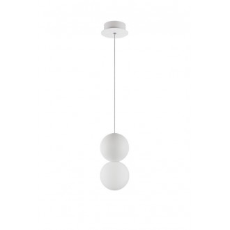 NOVA LUCE 9704192 | Zero-NL Nova Luce visilice svjetiljka 1x G9 bijelo, opal