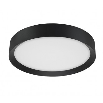 NOVA LUCE 9818452 | Luton-NL Nova Luce stropne svjetiljke svjetiljka okrugli 1x LED 3525lm 3000K crno mat, bijelo mat