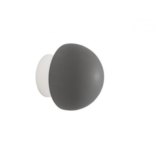 NOVA LUCE 9831051 | Netune Nova Luce zidna svjetiljka pozadinska rasvjeta 1x LED 160lm 3000K sivo, bijelo