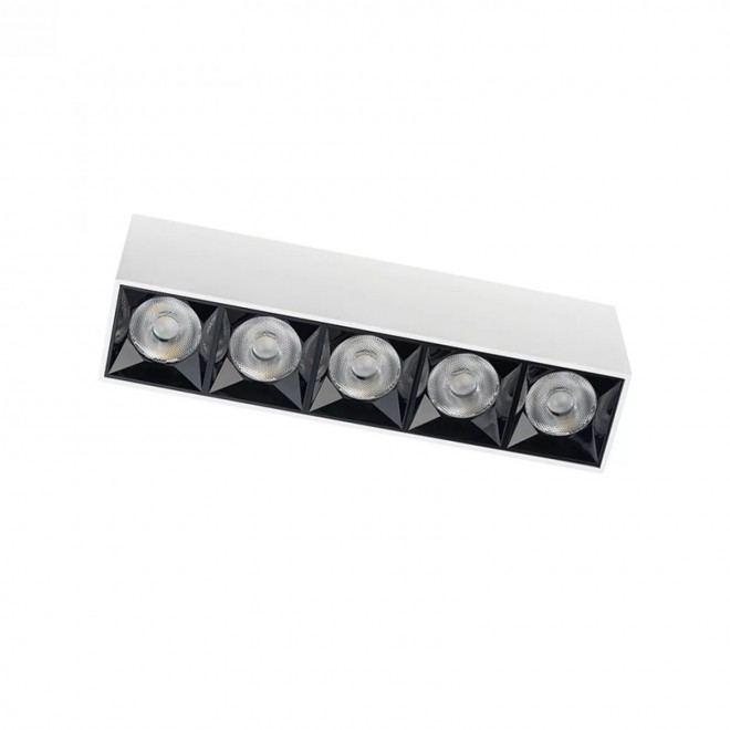 NOWODVORSKI 10048 | Midi-NW Nowodvorski stropne svjetiljke svjetiljka oblik cigle 1x LED 1700lm 3000K bijelo, crno