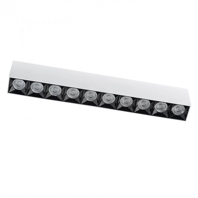 NOWODVORSKI 10050 | Midi-NW Nowodvorski stropne svjetiljke svjetiljka oblik cigle 1x LED 3500lm 3000K bijelo, crno