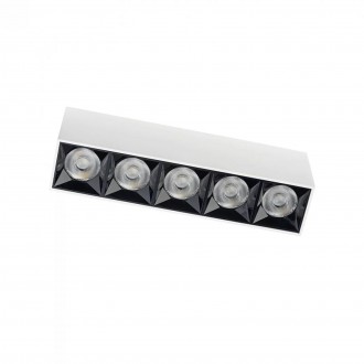 NOWODVORSKI 10052 | Midi-NW Nowodvorski stropne svjetiljke svjetiljka oblik cigle 1x LED 1700lm 4000K bijelo, crno