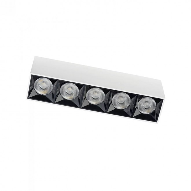 NOWODVORSKI 10052 | Midi-NW Nowodvorski stropne svjetiljke svjetiljka oblik cigle 1x LED 1700lm 4000K bijelo, crno