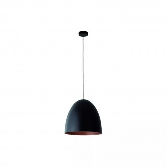 NOWODVORSKI 10318 | Egg Nowodvorski visilice svjetiljka 1x E27 crno, crveni bakar
