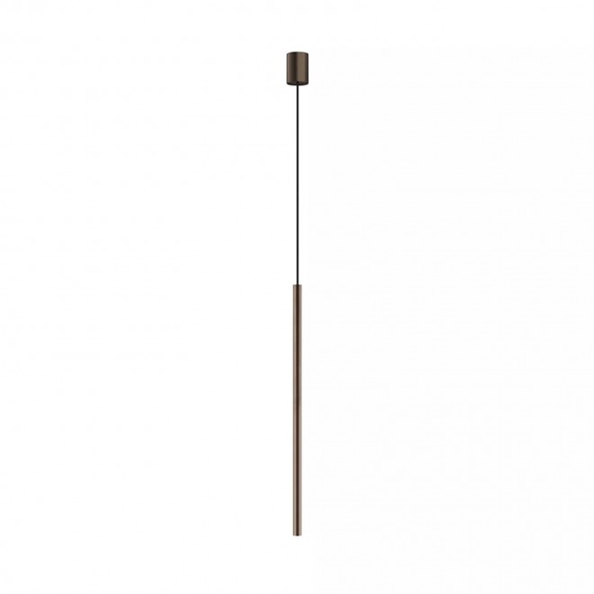 NOWODVORSKI 10447 | Laser Nowodvorski visilice svjetiljka šipka 1x G9 čokolada, crno
