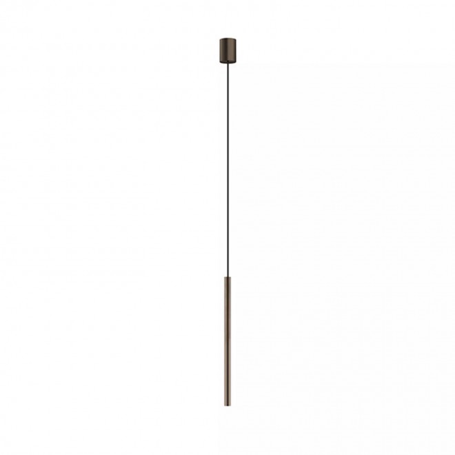 NOWODVORSKI 10451 | Laser Nowodvorski visilice svjetiljka šipka podešavajući kut rasejanja 1x G9 čokolada, crno