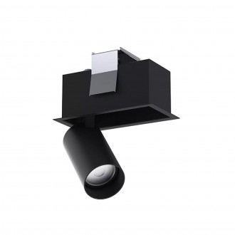 NOWODVORSKI 10458 | Mono-Deep Nowodvorski ugradbene svjetiljke spot svjetiljka elementi koji se mogu okretati 160x153mm 1x GU10 crno