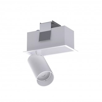 NOWODVORSKI 10464 | Mono-Deep Nowodvorski ugradbene svjetiljke spot svjetiljka elementi koji se mogu okretati 160x153mm 1x GU10 bijelo