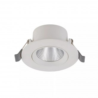 NOWODVORSKI 10546 | Egina Nowodvorski ugradbena svjetiljka okrugli pomjerljivo Ø90mm 1x LED 350lm 3000K bijelo