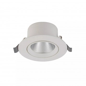 NOWODVORSKI 10551 | Egina Nowodvorski ugradbena svjetiljka okrugli pomjerljivo Ø110mm 1x LED 700lm 3000K bijelo