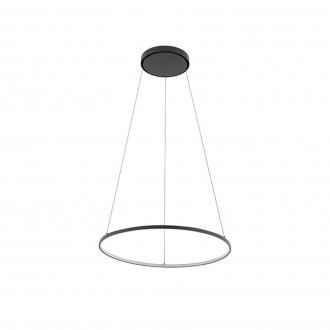 NOWODVORSKI 10812 | Circolo Nowodvorski visilice svjetiljka okrugli 1x LED 660lm 3000K crno, opal