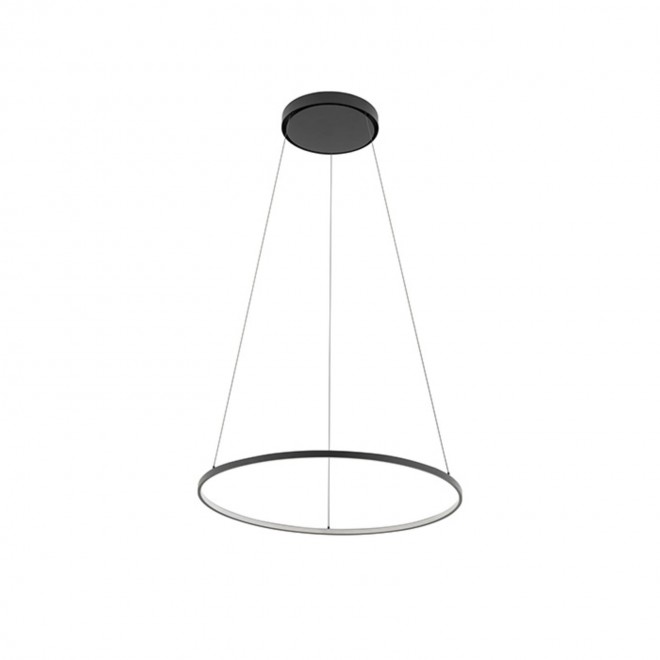 NOWODVORSKI 10812 | Circolo Nowodvorski visilice svjetiljka okrugli 1x LED 660lm 3000K crno, opal