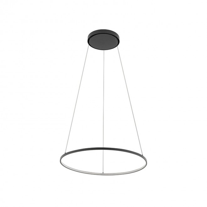 NOWODVORSKI 10862 | Circolo Nowodvorski visilice svjetiljka okrugli 1x LED 700lm 4000K crno, opal