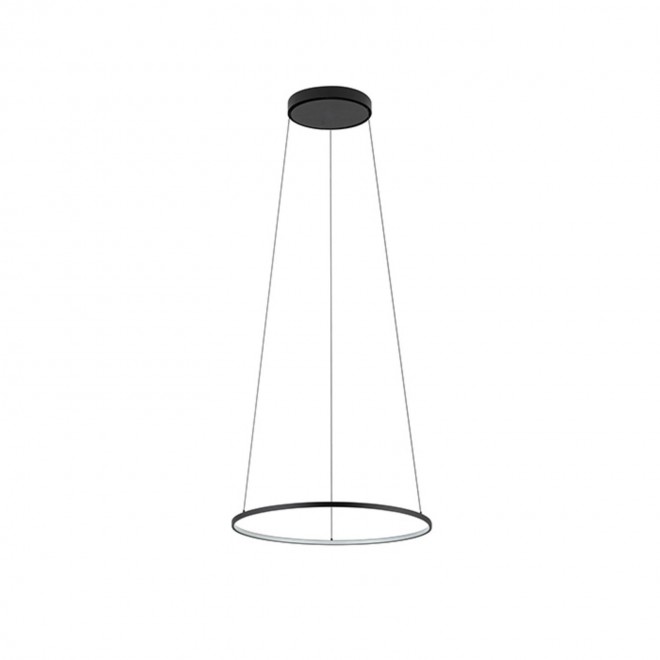 NOWODVORSKI 10863 | Circolo Nowodvorski visilice svjetiljka okrugli 1x LED 600lm 4000K crno, opal