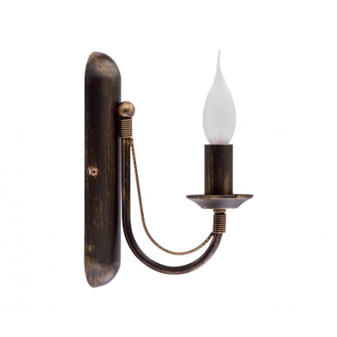 NOWODVORSKI 202 | Ares Nowodvorski zidna svjetiljka 1x E14 antik brončano