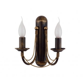 NOWODVORSKI 203 | Ares Nowodvorski zidna svjetiljka 2x E14 antik brončano