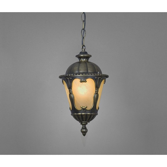 NOWODVORSKI 4684 | Tybr Nowodvorski visilice svjetiljka 1x E27 IP44 antik brončano, opal