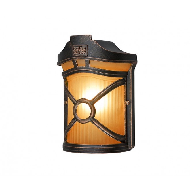 NOWODVORSKI 4687 | Don Nowodvorski zidna svjetiljka 1x E27 IP44 antik brončano, opal