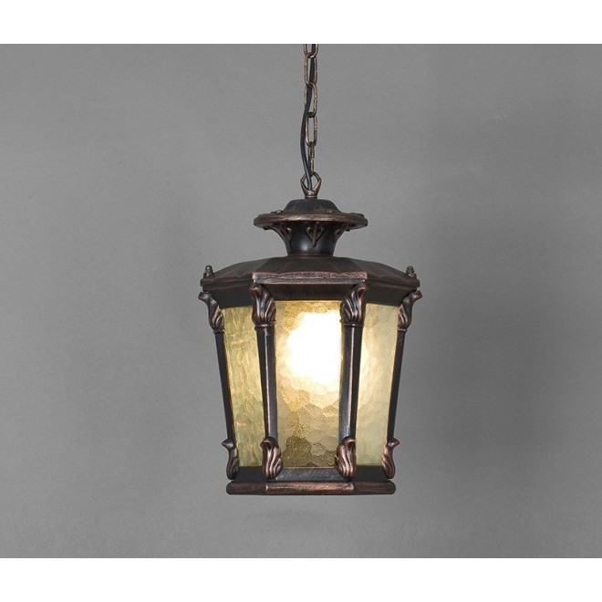 NOWODVORSKI 4693 | AmurN Nowodvorski visilice svjetiljka 1x E27 IP23 bronca, prozirna