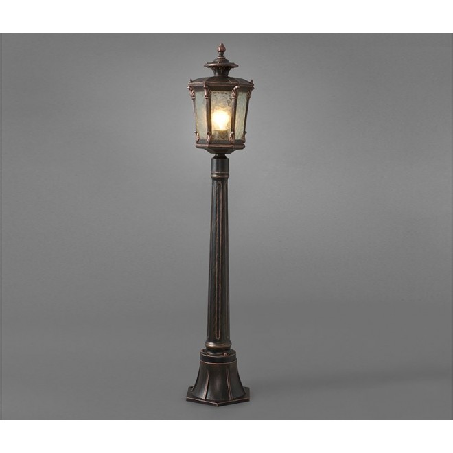 NOWODVORSKI 4694 | AmurN Nowodvorski podna svjetiljka 115cm 1x E27 IP44 bronca, prozirna