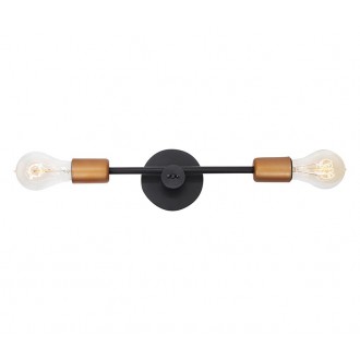 NOWODVORSKI 6267 | Sticks Nowodvorski zidna svjetiljka elementi koji se mogu okretati 2x E27 crno, crveni bakar