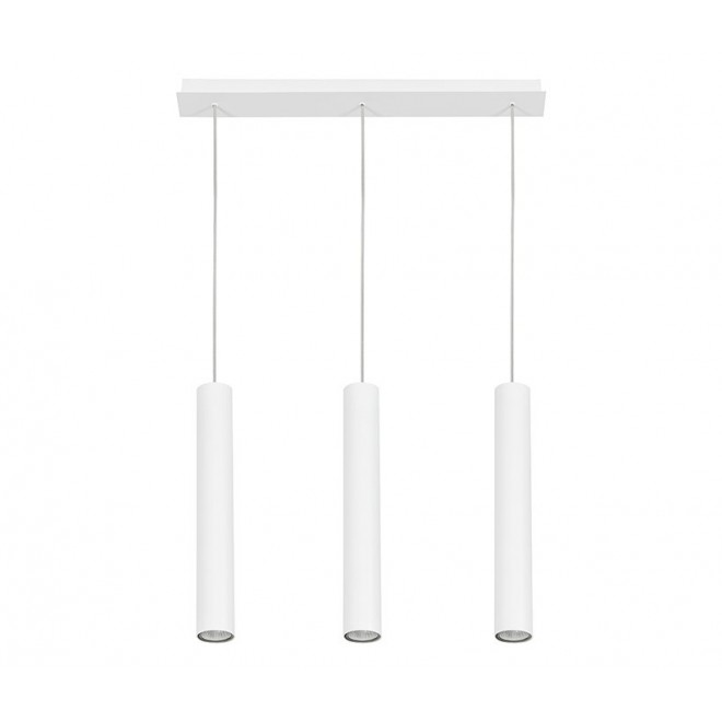 NOWODVORSKI 6481 | Eye-White Nowodvorski visilice svjetiljka šipka 3x GU10 bijelo