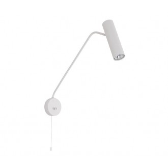 NOWODVORSKI 6487 | Eye-White Nowodvorski zidna svjetiljka s poteznim prekidačem elementi koji se mogu okretati 1x GU10 bijelo