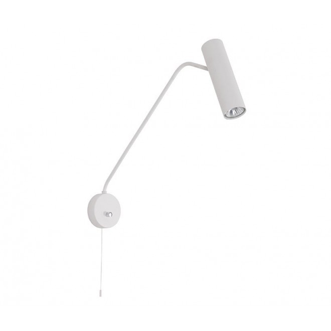 NOWODVORSKI 6487 | Eye-White Nowodvorski zidna svjetiljka s prekidačem elementi koji se mogu okretati 1x GU10 bijelo, krom