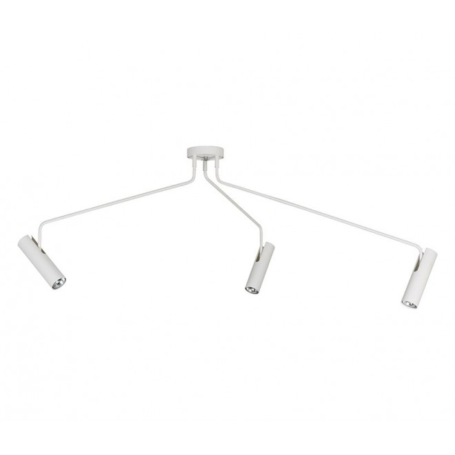 NOWODVORSKI 6491 | Eye-White Nowodvorski stropne svjetiljke svjetiljka elementi koji se mogu okretati 3x GU10 bijelo, krom